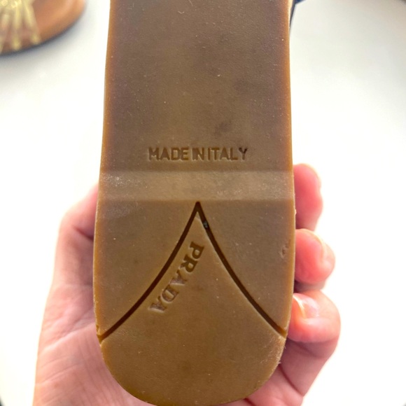 [SOLD] Patent Prada Sandals like new, worn once - Picture 3 of 3